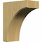 Ekena Millwork 5 1/4"W x 10"D x 12"H Clarksville Bracket, Alder BKTW05X10X12CVAL - alternate 1